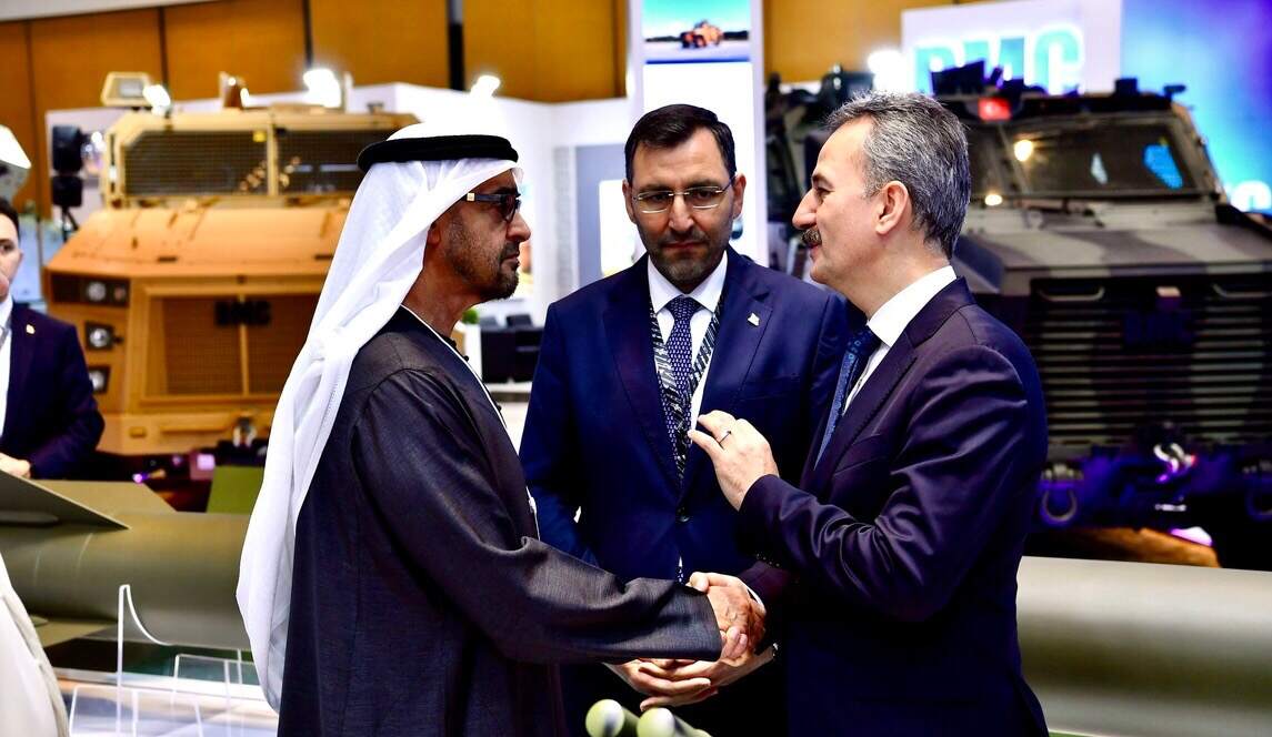 SSB Başkanı Görgün Al Nahyan ile görüştü