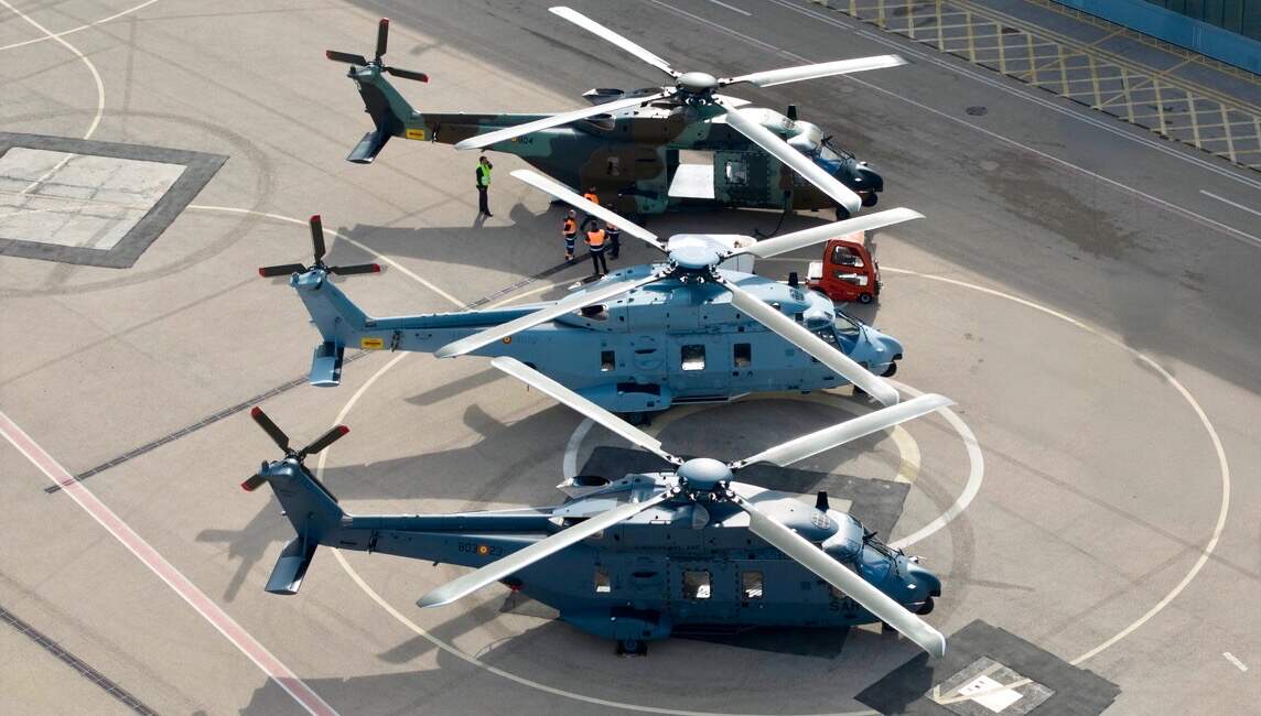 İspanya Hava Kuvvetlerine NH90 teslimatı 