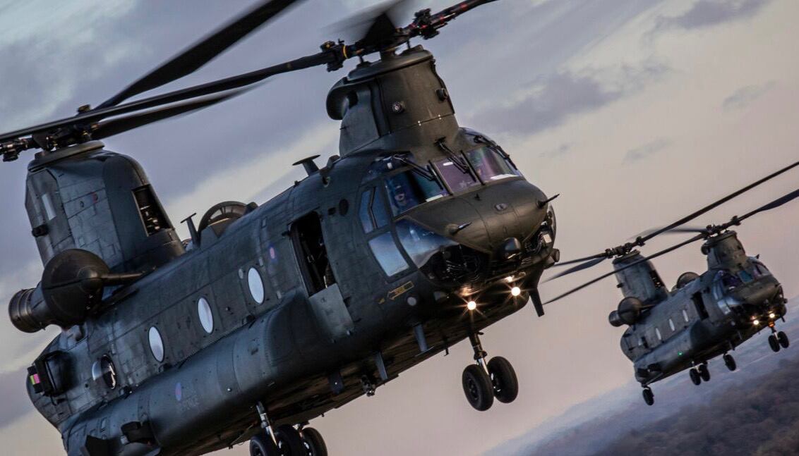 Birleşik Krallık’a uzun menzilli Chinook