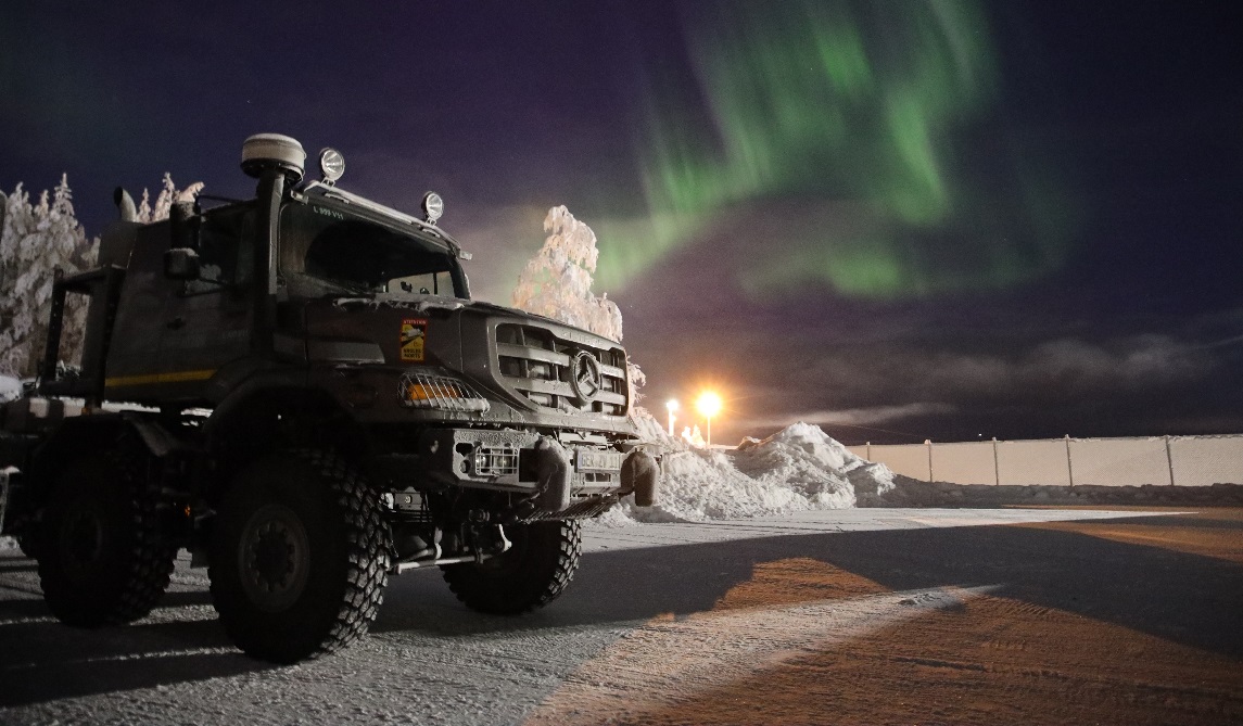 Mercedes-Benz Zetros Arktik kış testlerini geçti